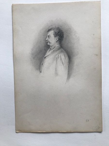 Produktbild Ensemble de 7 portraits dessinés au crayon.