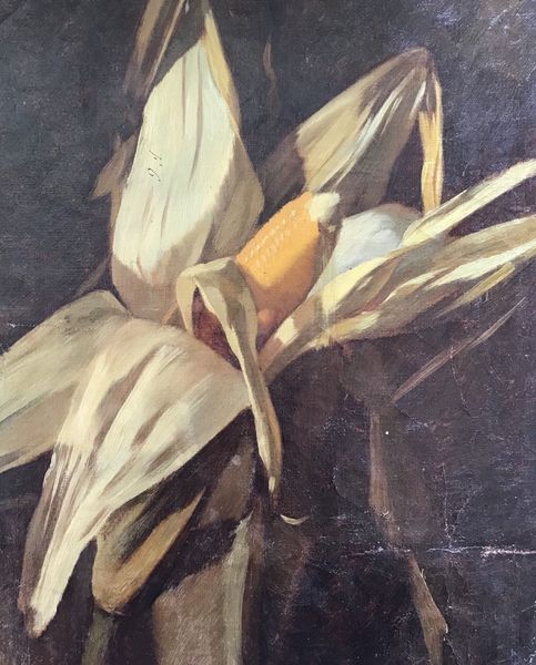 Product image Epi de maïs. Huile sur toile XIXe siècle.