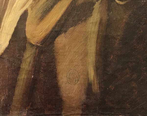 Product image Epi de maïs. Huile sur toile XIXe siècle.