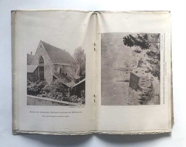 Image du produit Ernest Meininger. Die Kirche der ehemaligen Johanniter-Comthurei in Mülhausen.