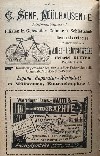 Produktbild Ernest Meininger. Le Touriste en Alsace-Lorraine.