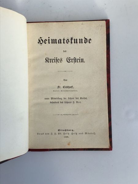 Productafbeelding Erstein et ses environs. Eickhoff.