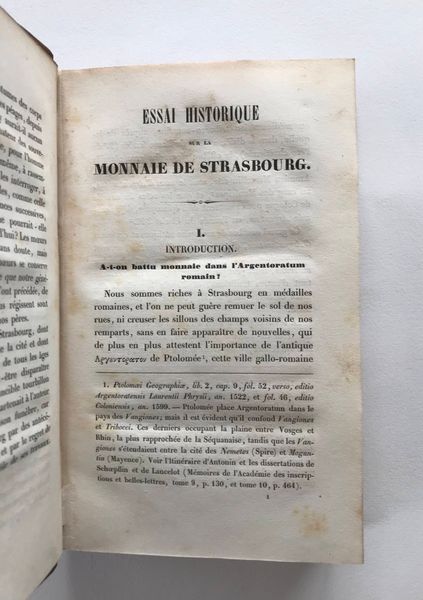 Produktbild Essai sur les monnaies de Strasbourg.