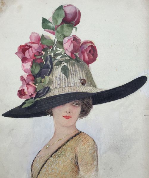Product image Esther Meyer. Dessin. Mode. Chapeau.