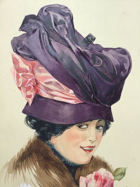 Productafbeelding Esther Meyer. Dessin. Mode. Chapeau.