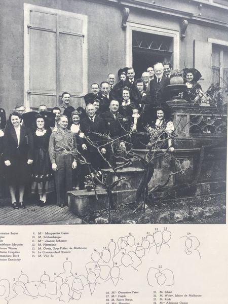 Produktbild Etablissements Braun. Déjeuner de la libération. 17 mars 1945.