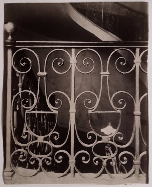 Product image Eugène Atget. Paris. Balustre du 13 galerie Vivienne.