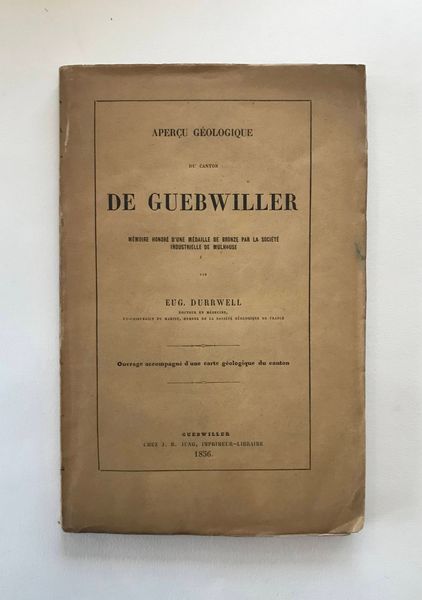 Productafbeelding Eugène Durrwell. Aperçu géologique du Canton de Guebwiller.