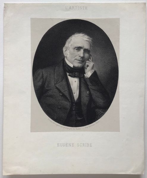 Productafbeelding Eugène Scribe d'après Nadar.