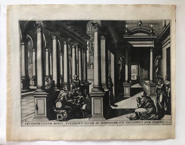 Product image "Événements dans et autour du Temple", suite de 4 gravures