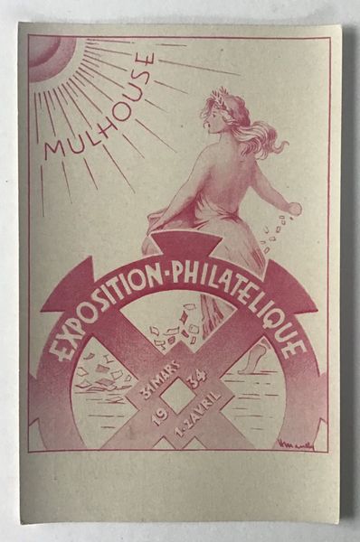 Produktbild Exposition philatélique. Mulhouse.