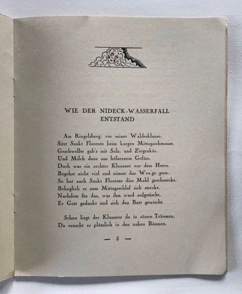 Product image F. Haslacher. Dorette Muller. Nideck Wasserfall.