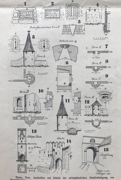 Product image F. Jaeger. Die Mittelalterlichen Befestigungswerke der Stadt Rappoltsweiler.