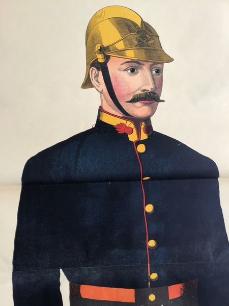 Productafbeelding Feuerwehr. Pompier français avec trompette. Wissembourg.