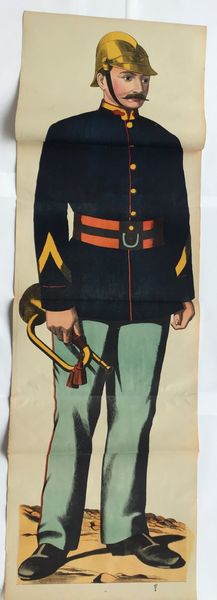 Productafbeelding Feuerwehr. Pompier français avec trompette. Wissembourg.