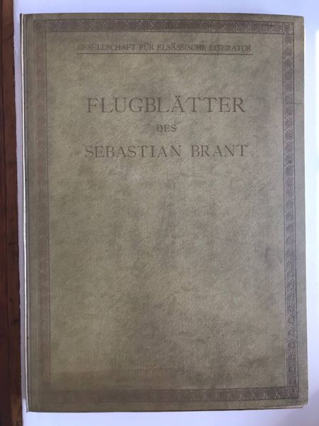 Productafbeelding Flugblätter des Sebastian Brant.
