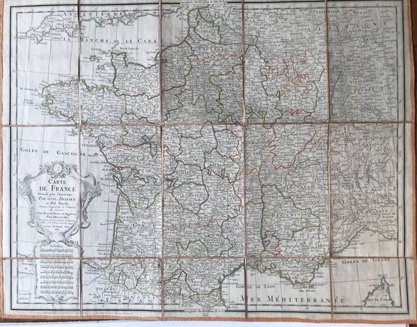 Productafbeelding France et Europe. Etui contenant 5 cartes.