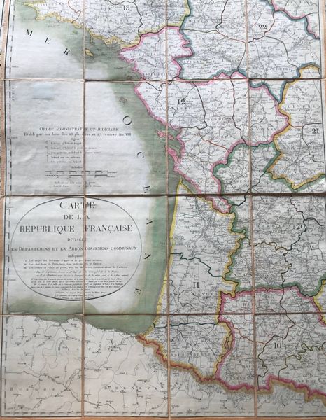 Productafbeelding France et Europe. Etui contenant 5 cartes.