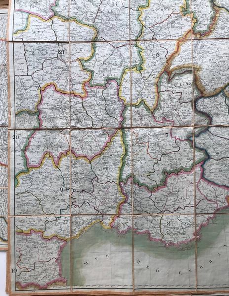Productafbeelding France et Europe. Etui contenant 5 cartes.