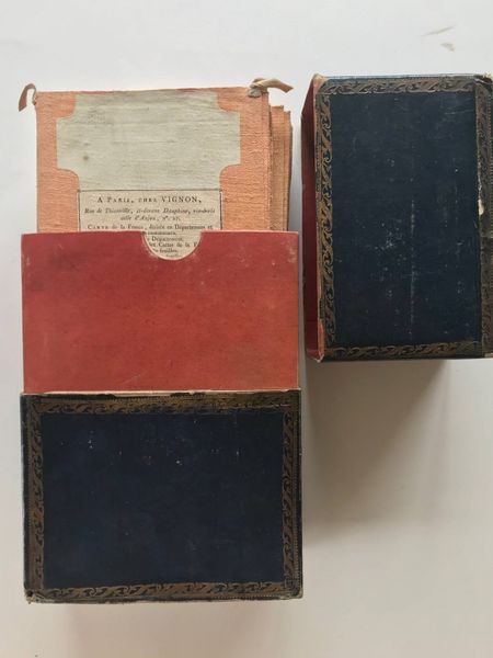 Productafbeelding France et Europe. Etui contenant 5 cartes.