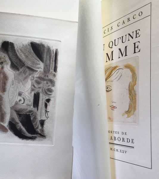 Productafbeelding Francis Carco. Rien qu'une femme.