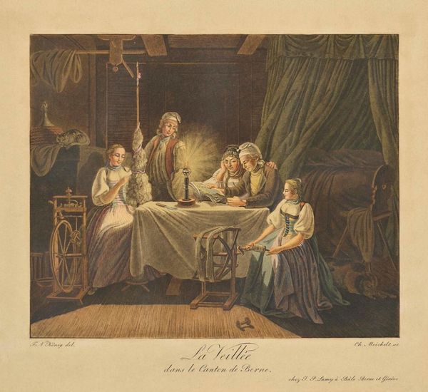 Produktbild Franz Niklaus König. La veillée dans le canton de Berne.