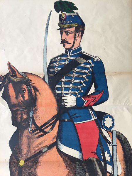 Productafbeelding Franzosen Husar. Lebengrosse Bilder. Wissembourg.