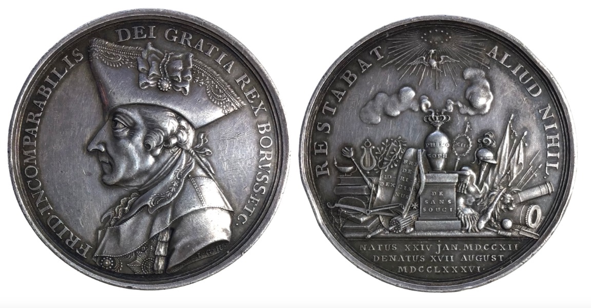 Produktbild Frédéric le grand. 1786. Médaille.