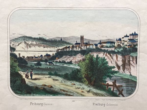 Image du produit Fribourg (Suisse). Imagerie de Wissembourg.