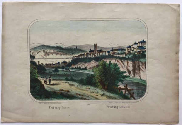 Image du produit Fribourg (Suisse). Imagerie de Wissembourg.