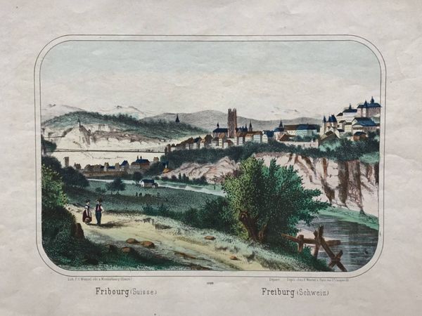 Image du produit Fribourg (Suisse). Imagerie de Wissembourg.