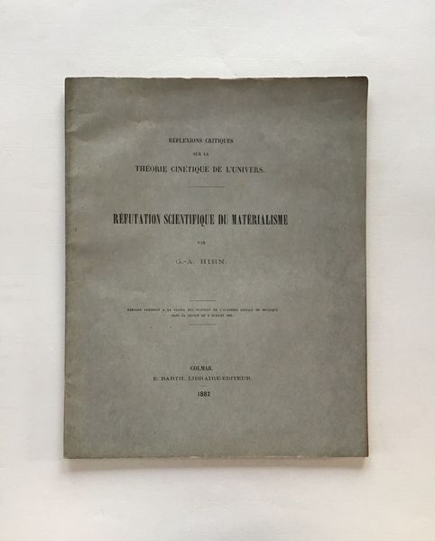 Produktbild G.-A. Hirn. Théorie cinétique de l'univers.