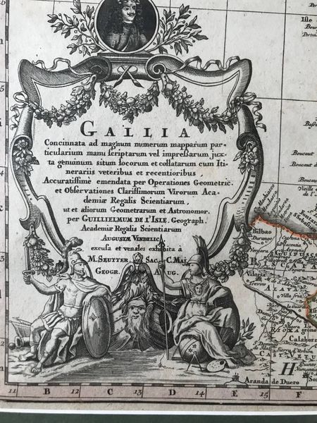 Product image Gallia. Carte de France.