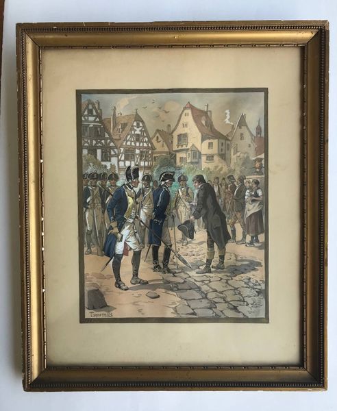 Productafbeelding Ganier Tanconville. Dessin original.