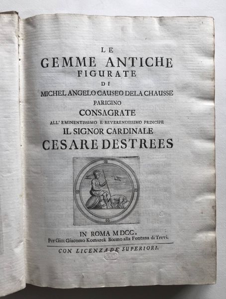 Produktbild Gemme antiche figurate. Rome. 1700.