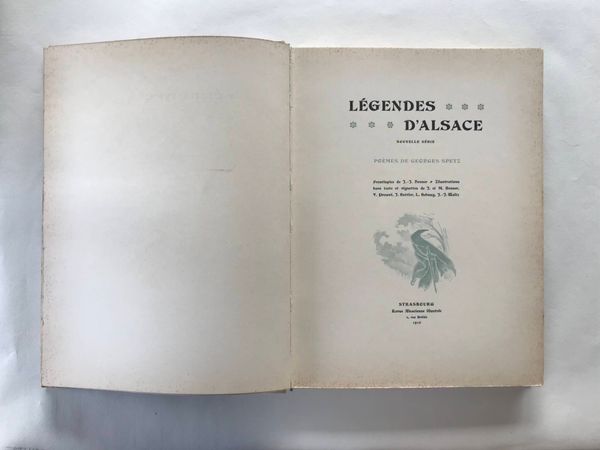 Produktbild Georges Spetz. Légendes d'Alsace.