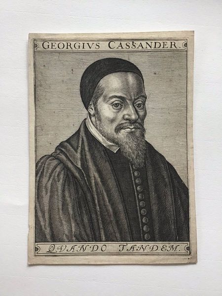 Productafbeelding Georgius Cassander. Portrait du XVIe siècle.