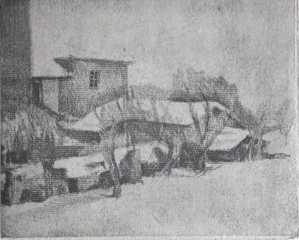 Productafbeelding Gérard de Palézieux. Paysage de Grignan.