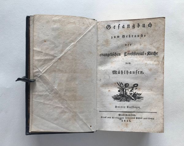 Product image Gesangbuch zum Gebrauche der evangelischen Consistorial-Kirche von Mülhausen.