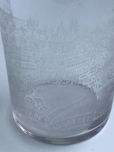 Product image Gobelet en souvenir de l’Exposition industrielle à Strasbourg. 1895.