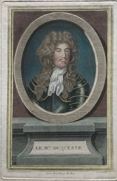 Produktbild Graincourt. 2 gravures des Hommes illustres de la marine française. 1780.