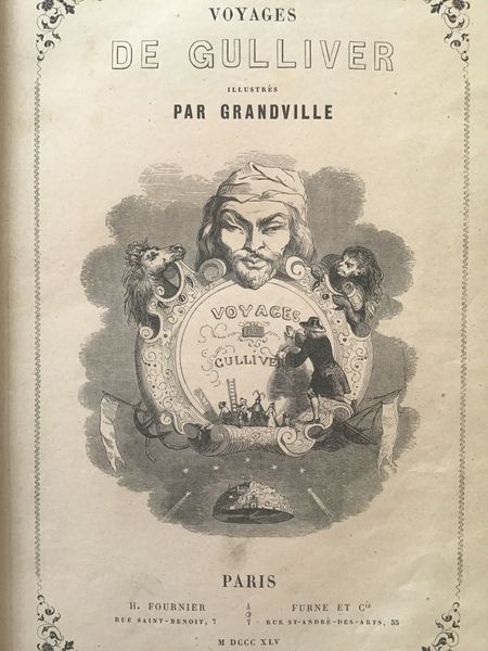 Produktbild Grandville. Voyages de Gulliver.
