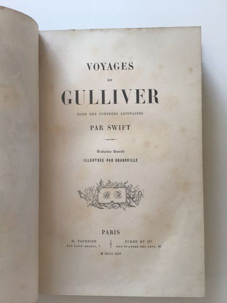 Produktbild Grandville. Voyages de Gulliver.