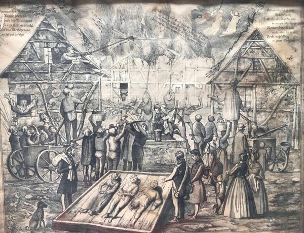 Produktbild Gravure d'actualité. Incendie criminel à Zillisheim.