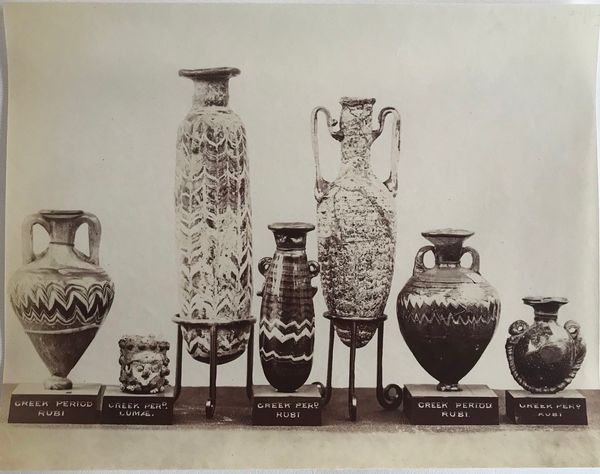 Productafbeelding Grèce ancienne. Vases en verre. Rubi period.