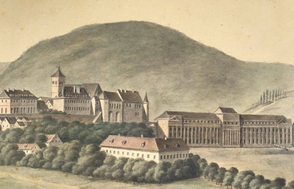 Product image Guérin. Saverne en 1850. Dessin original.