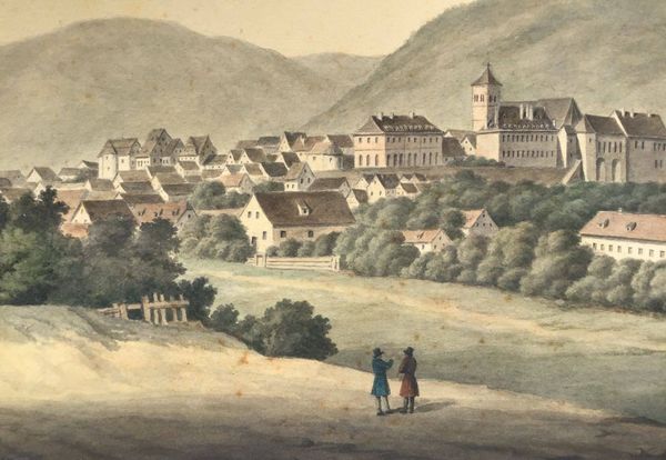 Product image Guérin. Saverne en 1850. Dessin original.