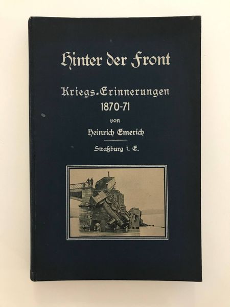 Product image Guerre de 1870. Souvenirs de Heinrich Emerich.