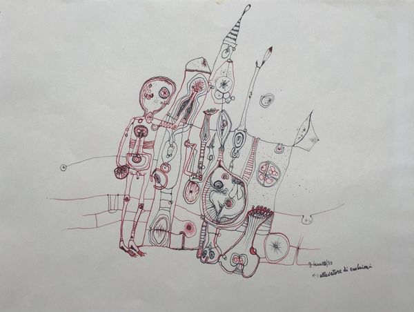 Productafbeelding Guido Biasi. Dessin original.
