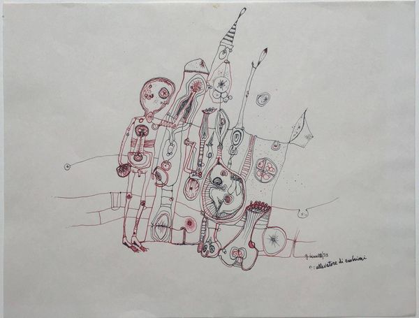 Productafbeelding Guido Biasi. Dessin original.